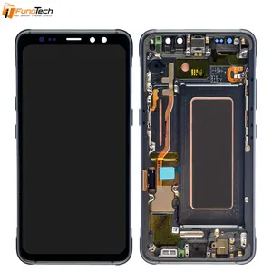 Factory Price For Samsung Galaxy S8 Active LCD Display Touch Screen Digitizer Assembly for Samsung G892 G892A LCD with Frame
