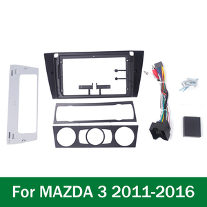 마쓰다 3 2011-2016 9인치 스크린 2딘 안드로이드 대시보드 라디오 스테레오 패널 프레임용 차량 GPS 네비게이션 패널 - Product Image 4