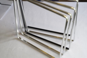 Barra Espaciadora de Aluminio Flexible 10.5A 0.3mm, Diseño Moderno, Fácil de Atornillar, Garantía de 5 Años para Puertas y Ventanas de Vidrio en Hoteles - Product Image 2