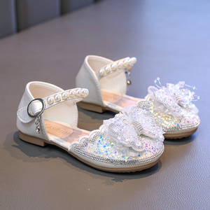 Scarpe da spiaggia <span class=keywords><strong>in</strong></span> <span class=keywords><strong>gomma</strong></span> rosa Beige per bambini comodi sandali a fondo morbido primavera ed estate con pantofole da ragazza Beige rosa - Product Image 4