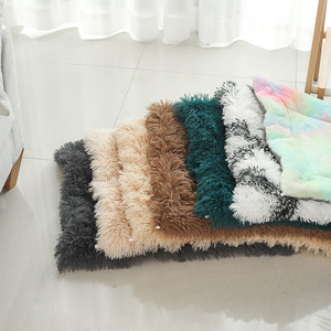 Neues Design Plüsch Haustier Matte Hunde bett 2 In 1 Winter Warm Square Haustier Bett für Hund und Katze - Product Image 4