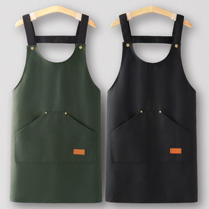 Tablier <span class=keywords><strong>de</strong></span> cuisine personnalisé avec logo, style coréen, pour la restauration, vêtements <span class=keywords><strong>de</strong></span> travail, avec impression <span class=keywords><strong>de</strong></span> logo et <span class=keywords><strong>de</strong></span> <span class=keywords><strong>mots</strong></span> personnalisés 2026 ne - Product Image 2