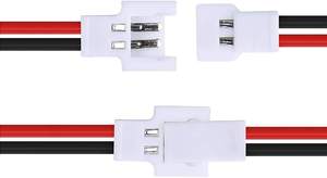 1S <span class=keywords><strong>2</strong></span> Pin Molex 51005 51006 <span class=keywords><strong>2</strong></span>.0mm Pitch Drone kablo erkek ve kadın kurşun fiş konnektörü için 1S Lipo pil şarj Drone Syma - Product Image 3
