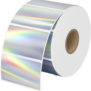 Chất lượng cao tái chế vật nuôi tùy chỉnh die-cut mã QR Hologram Sticker độc đáo Holographic EAS RF nhãn Bán buôn bao bì nhãn - Product Image 6