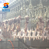 Équipement d'abattage de poulet 300BPH-15000BPH Prix ligne d'abattoir de poulet entièrement automatique