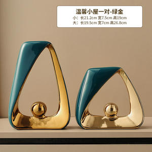 Accessori di Arredamento per la Casa con Accento Dorato per Interni Feste Soggiorno Matrimoni Altre Decorazioni da Tavola di Lusso per la Casa - Product Image 3