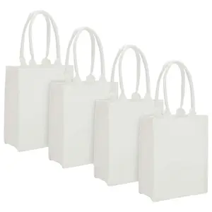 Plain Hessian Shopper bags Custom Printed Large Natural, Eco Friendly Burlap Jute Shopping Tote Beach bags With Logos/