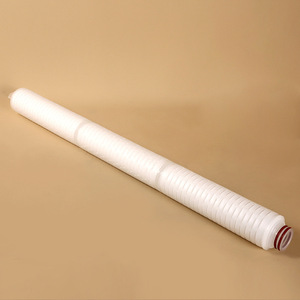 30 Inch Pp Microporous Pleated Filter Cartridge 222 Triangular Tip Industrial Wastewater Filtration - Product Image 4