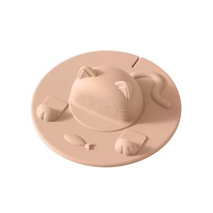 Silicone Cup Covers Cat Shape Cup Cover with Silicone <strong>Tea</strong> <strong>Bag</strong> Holder <strong>Tea</strong> <strong>Bag</strong> <strong>Squeezer</strong> - Product Image 1