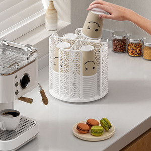 Organisateur <span class=keywords><strong>pivotant</strong></span> moderne en plastique écologique à 360 degrés, type sur pied, pour <span class=keywords><strong>cuisine</strong></span> et salon, rangement d'épices, <span class=keywords><strong>étagère</strong></span>s détachables - Product Image 3