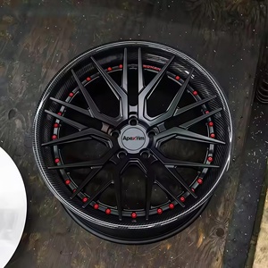 ล้อรถยนต์นั่งส่วนบุคคลแบบฟอร์จ T6061 ขนาด 17-22 นิ้ว สีบรอนซ์ คาร์บอนไฟเบอร์ อลูมิเนียม  แบบกำหนดเอง 5*112 5*114.3 5*120 - Product Image 2