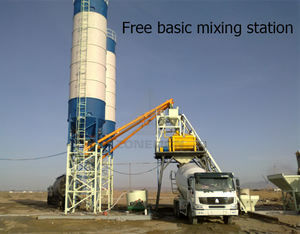 Chine Portable de haute qualité 60m3/h petites usines de mélange de béton prêtes à l'emploi à vendre - Product Image 3