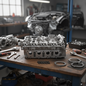 Cabeza de Cilindro Audi 2.0T CAEA CAEB CDNB CDNC, Pieza de Repuesto para Motor para Modelos A4 A5 A6 Q5 TT - Product Image 2