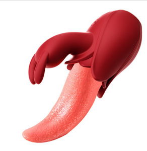 Tình yêu tuyệt vời 2-in-1 Rabbit Vibrator Bán Chạy nhất cho nữ kích thích g-spot âm vật <span class=keywords><strong>labia</strong></span> - Product Image 1