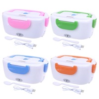 Tragbare Elektrische Heiz-Lunchbox, Selbstheizender Auslaufsicherer Bento Speisenwärmer