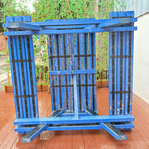 Juego de sillas y mesas Adirondack para patio exterior, madera azul rústica y plástico reciclado para hoteles, escuelas, parques - Product Image 6