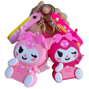 Porte-monnaie en silicone motif ours de dessin animé, style célébrité internet, mignon, mini, petit portefeuille, <span class=keywords><strong>sac</strong></span> à monnaie, <span class=keywords><strong>sac</strong></span> pour écouteurs, petit cadeau, vente en gros - Product Image 5