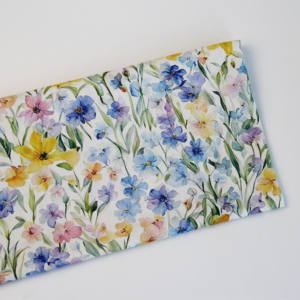 Kain Katun Poplin Organik 100% Liberty London Tana Lawn 2024, Tenun Digital Motif Botani untuk Gaun - Product Image 2