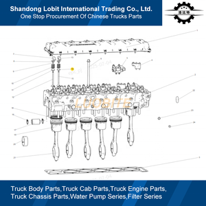 Untuk Sinotruk HOWO TX SITRAK C7H G7 G5 truk MT11 MT13 suku cadang mesin batang katup knalpot segel minyak Seal - Product Image 4