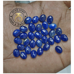 Lot de cabochons en lapis-lazuli 100 % naturel de haute qualité, faits à la main, pour bagues, prix de gros, en vrac - Product Image 1