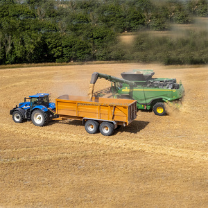 Remorque <span class=keywords><strong>à</strong></span> benne basculante hydraulique 7X16 pour céréales, haute bordure, aluminium, agricole, tracteur, remorque basculante pour ferme, <span class=keywords><strong>à</strong></span> <span class=keywords><strong>vendre</strong></span> - Product Image 4