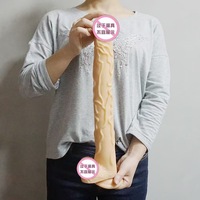 Vey long énorme réaliste aspiration Dong gode flexible faux pénis 42cm