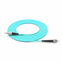 Cordon de brassage fibre optique FC vers ST OM3 Monomode Multimode PVC LSZH Longueur personnalisée
