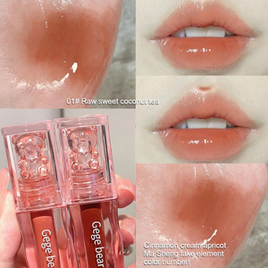 Direct Sales Reasonable Price Lip Glop Gloss Customized Cute Non-Sticky Hydrating Vegan Glossy Lip Gloss Wholesale Bulk - Product Image 5