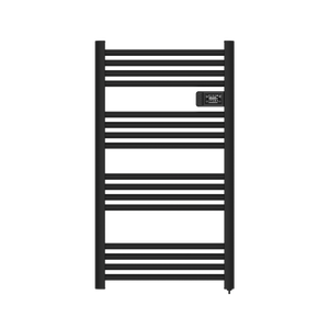 Bagno in alluminio radiatore elettrico personalizzato salviette scaldamani bianco nero <span class=keywords><strong>antracite</strong></span> con appendiabiti - Product Image 6