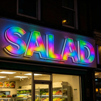 Letras 3D Multicolor con Cambio de Color, Letras RGB Programables Personalizadas con Control Remoto, Letras RGB para Rótulos Comerciales