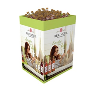 Présentoir promotionnel pliable en carton hexagonal personnalisé, recyclable et de haute qualité pour fruits et légumes - Product Image 5