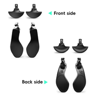 Boutons arrière en métal DATA FROG pour manette PS5 Edge Elite, palettes en métal pour PS5 Edge Elite, pièces de rechange pour Dualsense