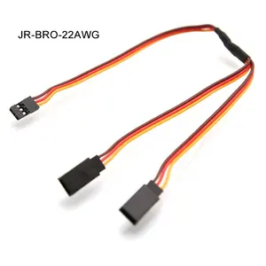 OnlyoaサーボエクステンションYスプリッターケーブル双葉JR22awg10/15/20/30/50cm RCモデルRCおもちゃ用