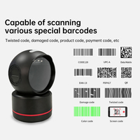 Escáner de Código de Barras de Escritorio Omnidireccional 2D T788B, Lee Códigos 1D, 2D y QR, Compatible con Supermercados y Tiendas