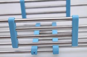 <span class=keywords><strong>Égouttoir</strong></span> de cuisine télescopique réglable en acier inoxydable, insert pour <span class=keywords><strong>évier</strong></span>, organisateur de rangement, plateau à fruits et légumes - Product Image 4