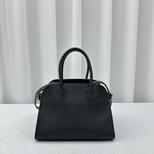 Sac fourre-tout haut de gamme Row <span class=keywords><strong>Margaux</strong></span> en cuir véritable avec doublure en coton, grande capacité, sac à main pour femme - Product Image 6