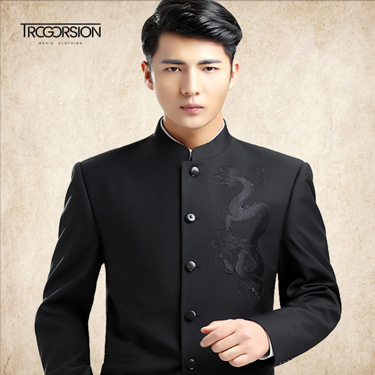 Chinese Attire for Men High Quality Chinese Suits 2025 New Design