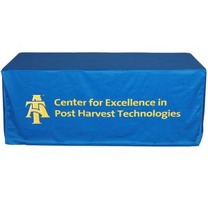 Factory Direct Custom Promotional Heat Sublimation Printing Stretch Open Back Advertising <b>Table</b> Wholesale Covers - Product Image 1