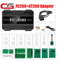 Programmeur ECU Avancé CGDI CG FC200 Version Complète, Adaptateur MPC5XX pour Reprogrammation de Puces ECU, Adaptateur AT200, Mise à Niveau de l'AT200 pour Lecture/Écriture de Données