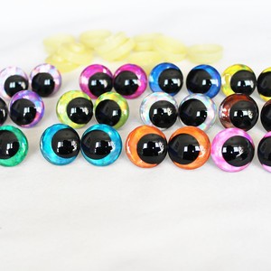 עיניים תלת-ממדיות נוצצות בטיחותיות 12 מ\\\"מ-50 מ\\\"מ - Product Image 1