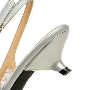 5131 stile europeo americano da donna per banchetti eleganti <span class=keywords><strong>scarpe</strong></span> a punta basse e sottili estive in rete traspirante con cintura cava - Product Image 5