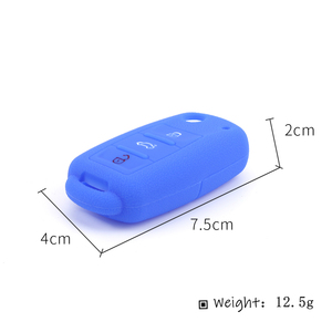 Étui de protection en silicone pour clé de voiture <span class=keywords><strong>Volkswagen</strong></span> Skoda Bora, protection complète contre la corrosion - Product Image 2