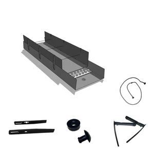 Agriculture PP Roll Cultivation <b>Troughs</b> Hydroponic Agriculture Plastic <b>Planting</b> Channel - Product Image 2