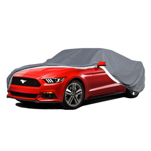 Housse de voiture imperméable et anti-poussière avec protection UV, pare-soleil pour petite voiture en taffetas de polyester - Product Image 4