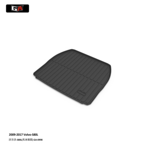 מחצלות תא מטען GA 3D <span class=keywords><strong>TPE</strong></span> ECO מתאימות לוולוו S80L 2009-2017, מחצלות רכב קלות לניקוי, ריפוד תא מטען אחורי, אביזר לרכב - Product Image 2