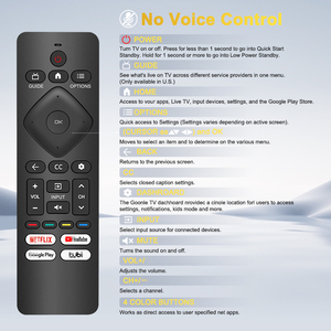 UPMT26CND002 Magic Smart Digital <span class=keywords><strong>TV</strong></span> Control remoto Universal Control remoto para <span class=keywords><strong>Philips</strong></span> <span class=keywords><strong>Android</strong></span> Google <span class=keywords><strong>TV</strong></span> Remote UPMT26CND002 - Product Image 4
