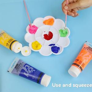 Pébéo-Ensemble de <span class=keywords><strong>peinture</strong></span> acrylique professionnelle 66 couleurs, tubes et flacons de 100ml avec support en verre pour fournitures d'art - Product Image 2