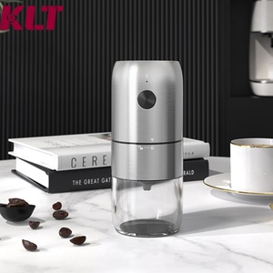 Moulin à café en acier inoxydable, moulin à café automatique, moulin à café électrique sans fil pour la maison et le bureau - Product Image 1