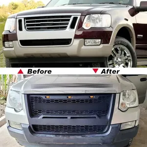 Grille de calandre avant StarNav pour voiture, compatible avec les modèles 2006-2010, garniture de protection de radiateur, kit de modification de carrosserie, pièces automobiles extérieures - Product Image 5
