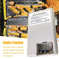 LAN Coaxial Batería Fuente de alimentación Cables Rastreador Detector Remoto RJ11 RJ45 USB BNC 4 en 1 Probador de cable de red